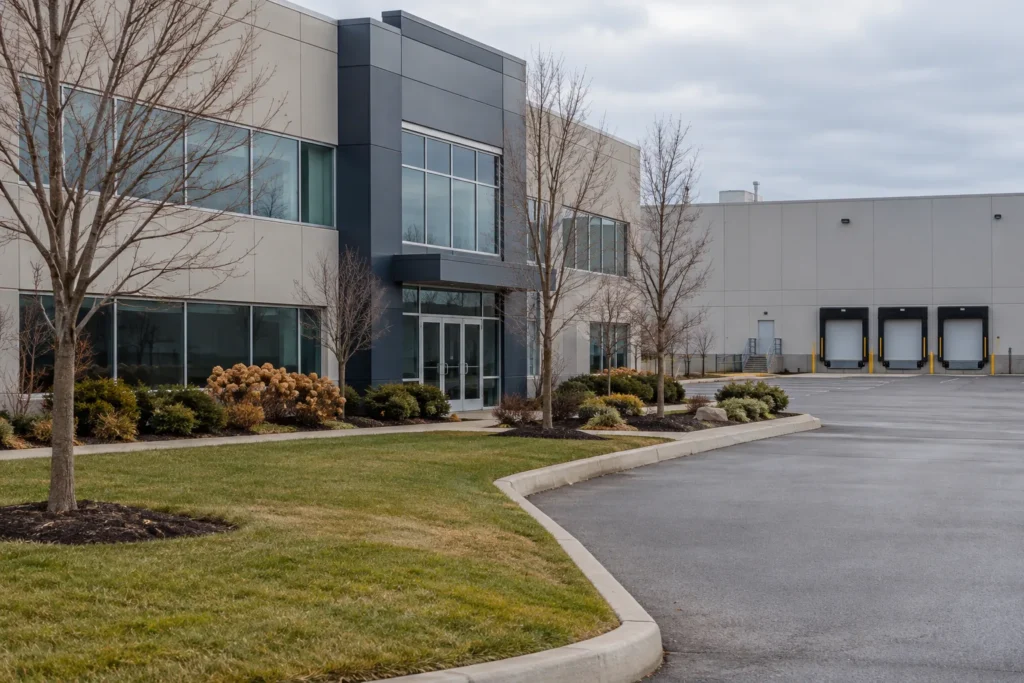 Routine maintenance route clear of loading and tenant access
