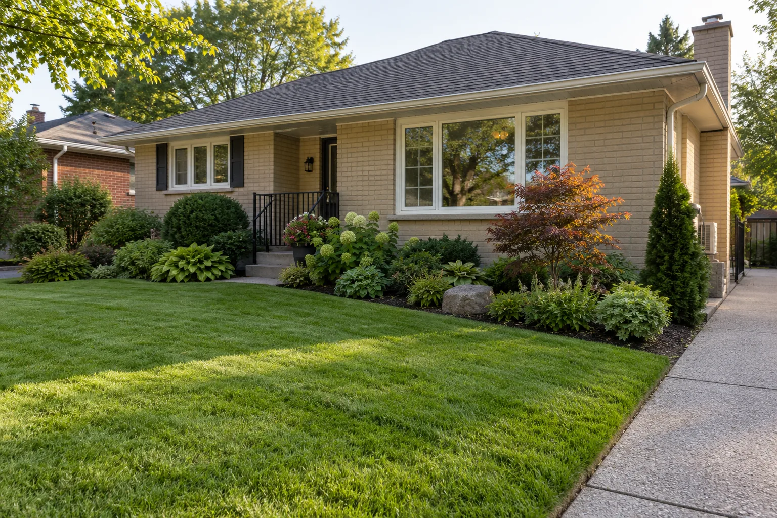 Clean lawn and garden edges
